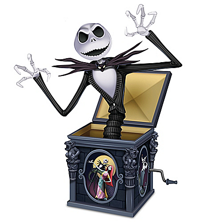 Disney Tim Burton's The Nightmare Before Christmas Jack Skellington Figurine
