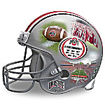 Buy Ohio State Buckeyes Collage Football Helmet Sculpture