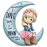 Buy Precious Moments Granddaughter, I Love You To The Moon And Back Figurine