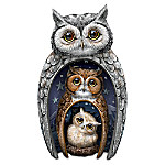 Buy Eyes Of Wisdom Owls Nesting Figurine Set