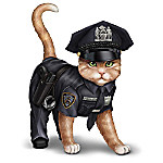 Buy Paw & Order Police Cat Figurine