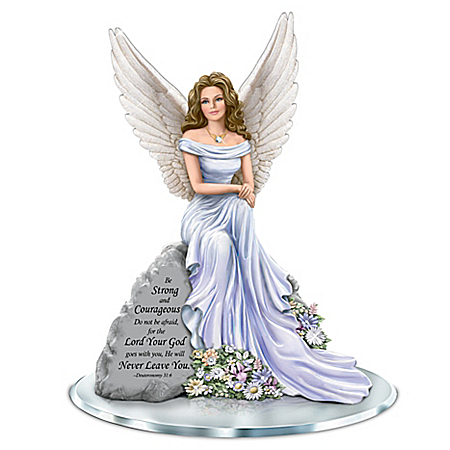 Dona Gelsinger Angel Of Courage Religious Figurine