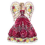 Buy Sparkling Country Rose Hand-Painted Angel Figurine