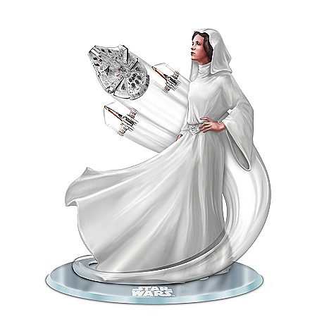 STAR WARS: Hand-Painted Princess Leia Figurine
