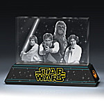 Buy STAR WARS Rebel Alliance Laser-Etched Glass Tribute Sculpture