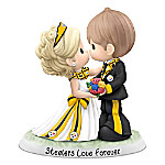 Buy Precious Moments NFL Pittsburgh Steelers Love Forever Wedding Figurine
