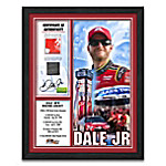Buy Dale Earnhardt Jr. Autographed Racing Moments NASCAR Wall Decor