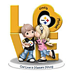 Buy Our Love Is Steelers Strong Personalized NFL Figurine