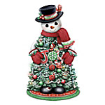 Buy Precious Moments Snow Much Christmas Magic Illuminated Snowman Sculpture