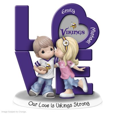 Buy Precious Moments Our Love Is Minnesota Vikings Strong NFL Personalized Figurine