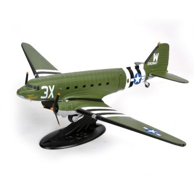 Buy 1:72-Scale WWII Douglas C-47 Skytrain Diecast Airplane With Display Stand