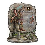 Buy James Griffin U.S. Army The Soldier's Creed Hand-Painted Tribute Sculpture