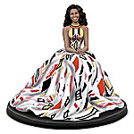 Buy Keith Mallett Portrait Of First Lady Michelle Obama Hand-Painted Figurine With Swarovski Crystals