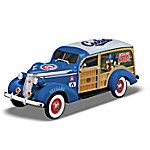 Buy Cruising To Victory Chicago Cubs 1:18-Scale Woody Wagon MLB Sculpture