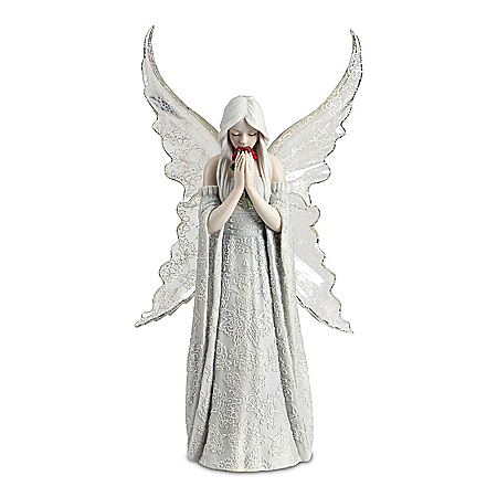Anne Stokes Only Love Remains Remembrance Angel Sculpture