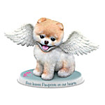 Buy Boo Leaves Paw Prints On Our Hearts Hand-Painted Pomeranian Figurine