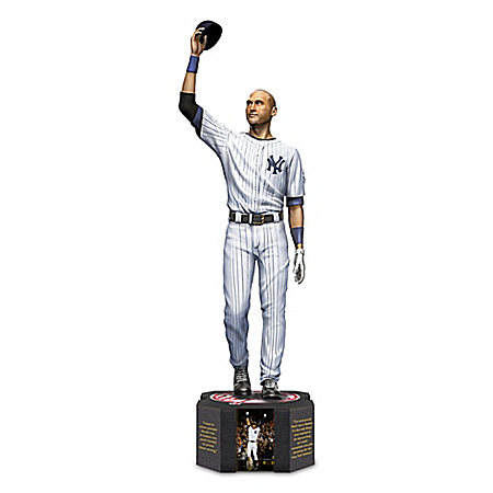 Derek Jeter Tribute Sculpture With Photos And Quotes