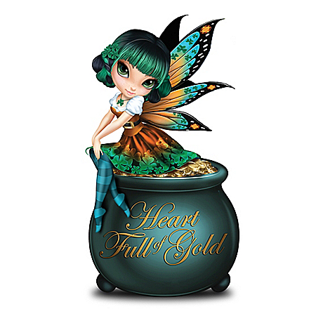Jasmine Becket-Griffith Heart Full Of Gold Fairy Figurine