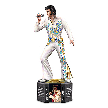 Elvis Presley Love Me Tender Tribute Sculpture