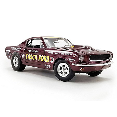 1:18-Scale 1965 Mustang A/FX Tasca Ford Diecast Car