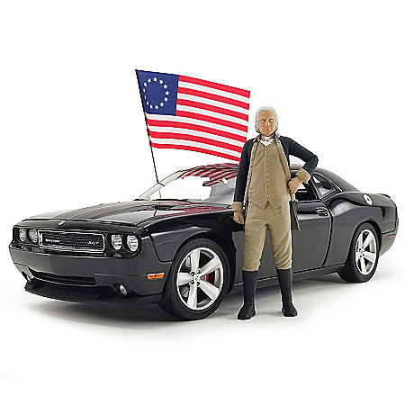 1:18-Scale George Washington Dodge Challenger Diecast Car