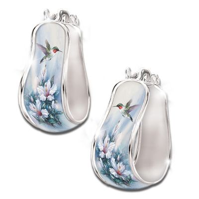 Lena Liu Solid Sterling Silver Earrings: Delicate Treasures