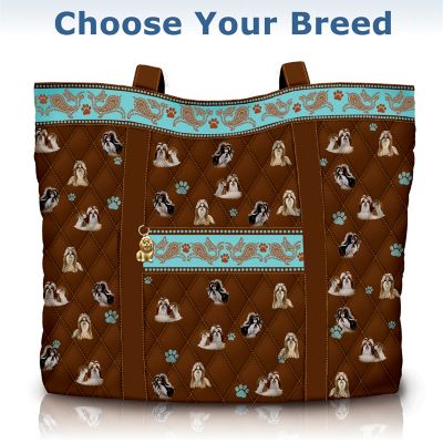 Faithful Friend Quilted Tote Bag