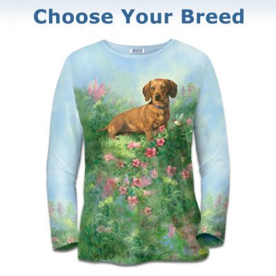 Doggie Dreams Women's Shirt: Available In Multiple Breeds