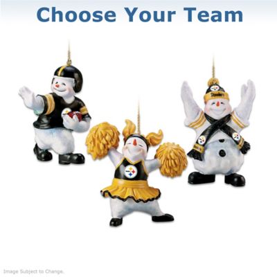 NFL Coolest Fans Christmas Ornament Collection