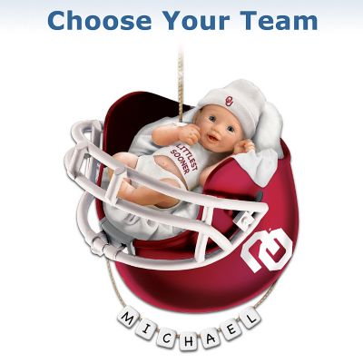 Buy College Football Baby's First Ornament