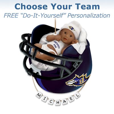 Buy NFL Personalized Baby's First Ornament