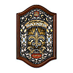 Buy NFL Illuminated Stained-Glass Wall Decor: Choose Your Favorite Football Team