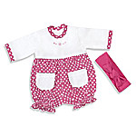 Buy Raspberry Romper Baby Doll Accessory Set With Matching Headband