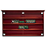 Buy Bridgeport Train Display Wood Cabinet