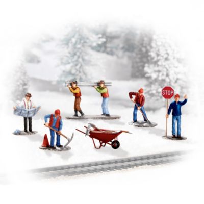 Working On The Railroad Christmas Express Train Accessory Set One