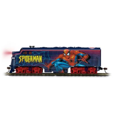 The Amazing Spider-Man Express Locomotive Train Car