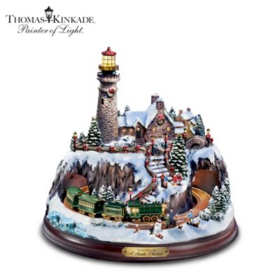 Thomas Kinkade A Seaside Christmas Figurine