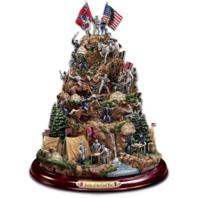 Great Battles Of The Civil War Sculpture: Civil War Memorabilia