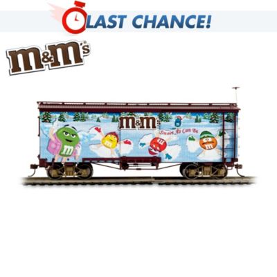M&MS Sweet As Can Be Boxcar HO-Scale Train Car