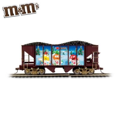 M&MS Express Hopper Car HO-Scale Train Car