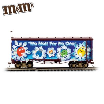 M&MS We Melt For No One HO-Scale Train Car