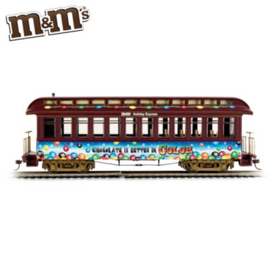 M&MS Chocolate Is Better In Color HO-Scale Train Car