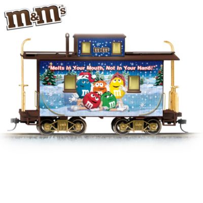 M&M'S Holiday Express Train Accessory The Classic Style Caboose