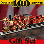 Firefighters Heroes Express Train Gift Set