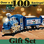 Thomas Kinkade Snowtown Express: Collectible Battery-Powered Christmas Train Set