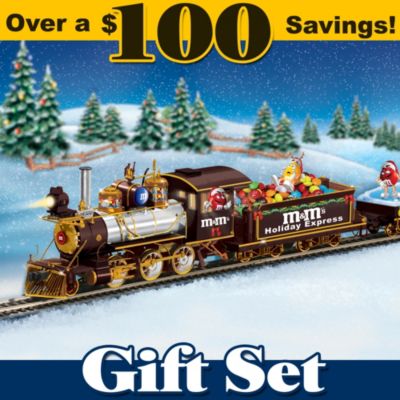 M&M'S Holiday Express Illuminated Train Set