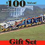 The Movement For Change Express: Collectible Barack Obama Train Set