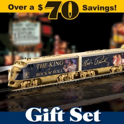 Elvis King Of Rock and Roll Express Train Set