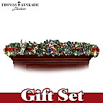 Thomas Kinkade Nativity Garland Set