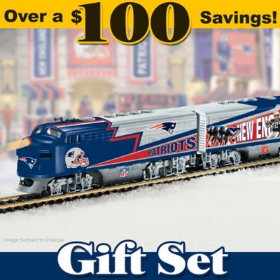 New England Patriots Express Train Gift Set
